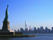 La statua della libertà saluta gli sposi in luna di miele a New York - Perusia Viaggi
