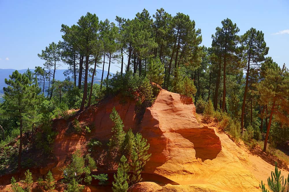 Sentiero delle ocre Francia - Tour Provenza e campi di lavanda - Viaggio di gruppo Perusia Viaggi