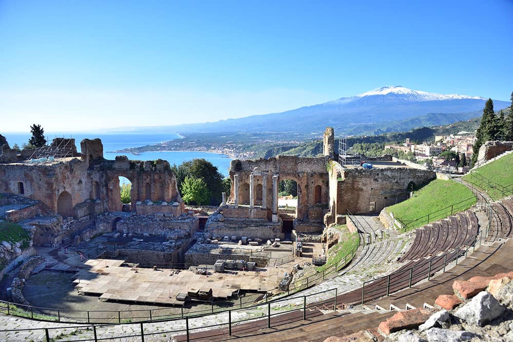 Taormina Teatro Greco - Mini Tour Sicilia Barocco 2022 - Viaggi di gruppo Perusia Viaggi