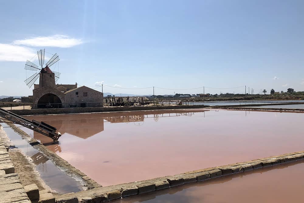 Trapani saline - Tour Sicilia Barocco 2022 - Viaggio di gruppo Perusia Viaggi